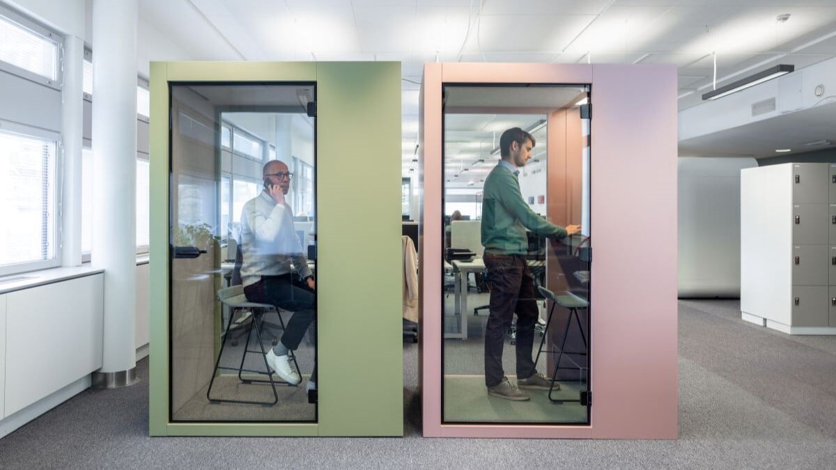 Combining privacy and collaboration — VETROSPACE pod in action at Teamtailor.
