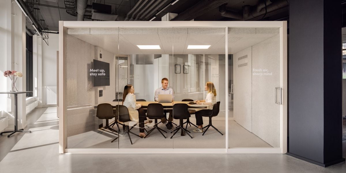 Cognitive AirTM technology improves air quality in Vetrospace office pods