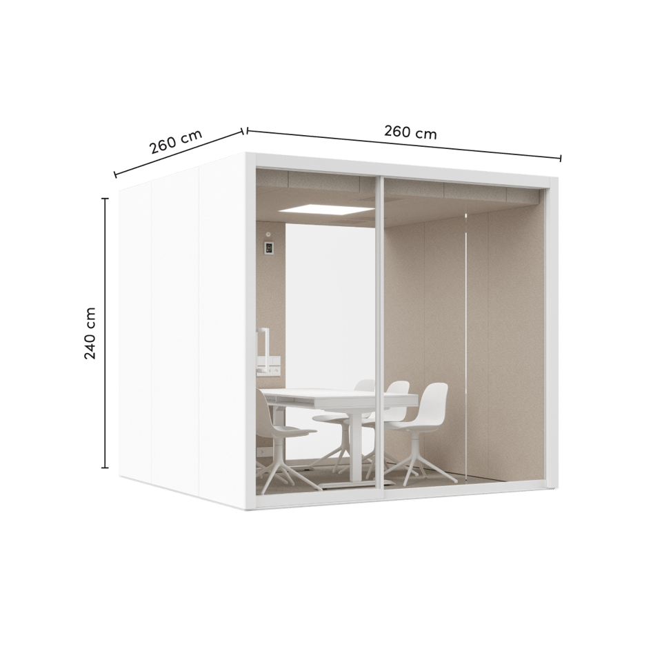 Vetrospace pod L+ with dimensions