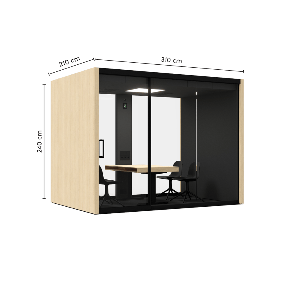 Vetrospace pod L with dimensions