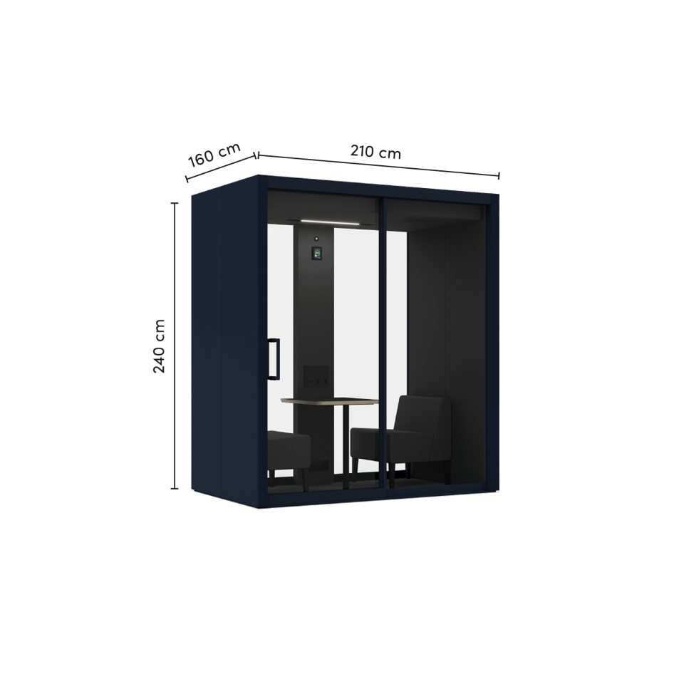 Vetrospace pod M with dimensions