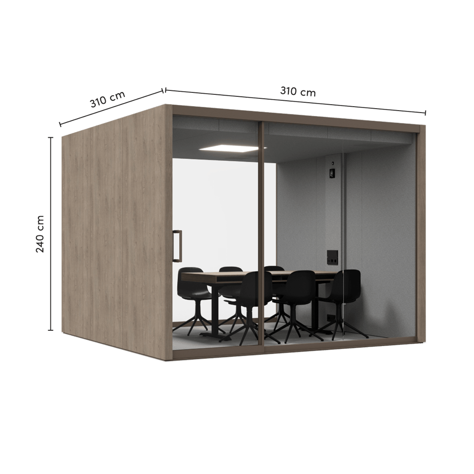 Vetrospace pod XL with dimensions