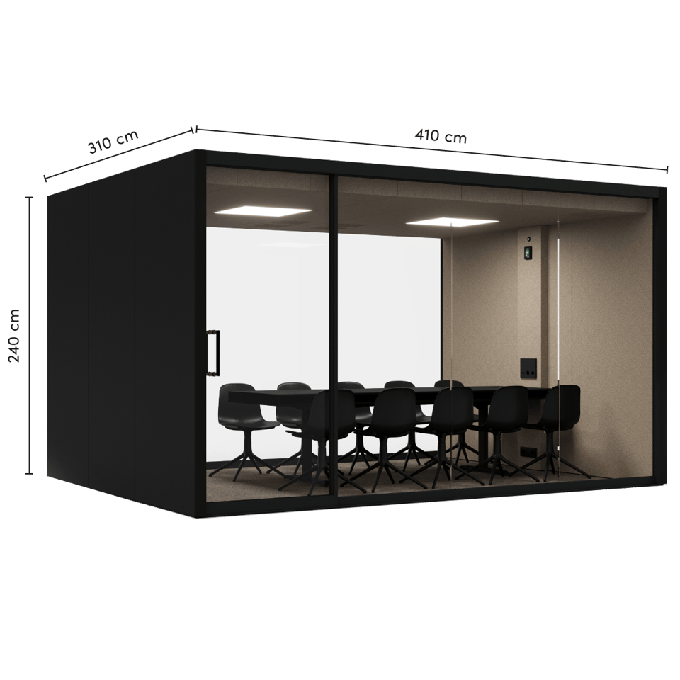 Vetrospace pod XXL with dimensions