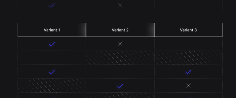 Comparison Table